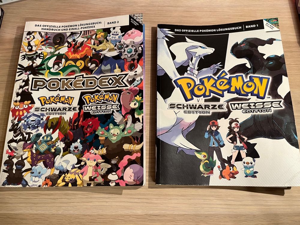 Pokemon Schwarz Weiss Lösungsbuch + Pokedex inkl. Poster Acheter sur Ricardo