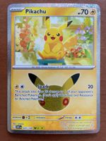 Pokemon Pikachu 30 Jahre (Versand gratis)