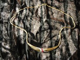 Wunderschöne Collier 18 K Unikat