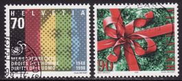 Satz SBK-Nr. 961-962 (Sondermarken 1998) gestempelt