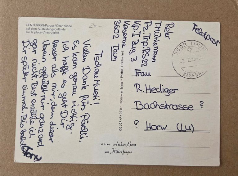 Cartoline postali: AK Ansichtskarte Panzer Centurion Kampfpanzer Militär – Usato da Schenkon venduto da Uhu007 1
