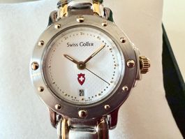 ZENO Swiss Golfer 2608.2, Goldplated, 27mm, Sapphire crystal