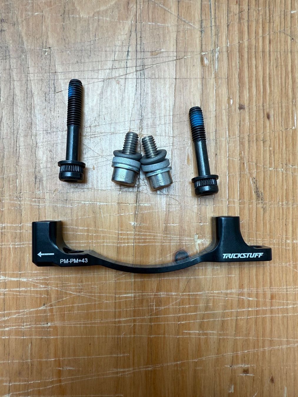 Pezzi di ricambio: Trickstuff Scheibenbremse Adapter PM+43 – Usato da Bern venduto da Arka297