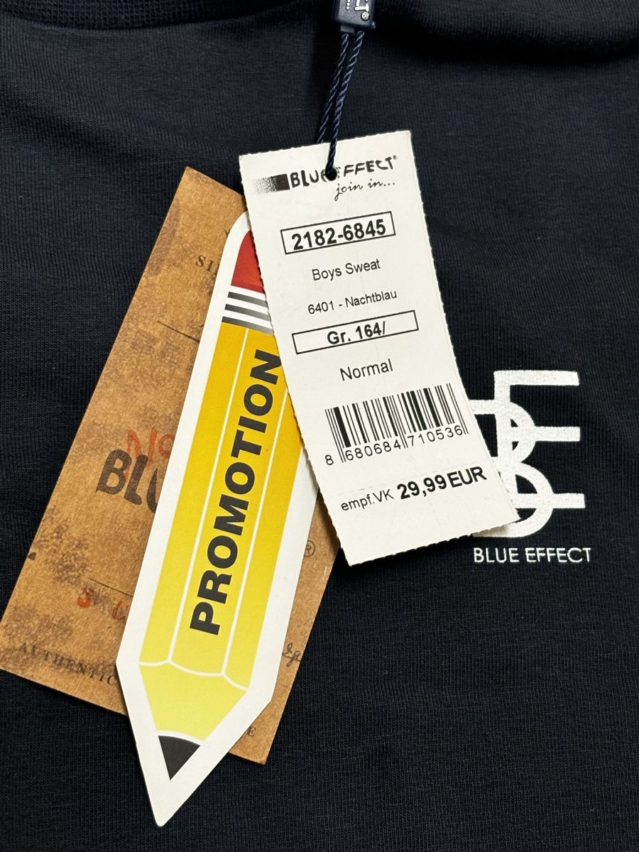 Maglioni & Felpe: Blue Effect Pullover Sweatshirt Gr. 164 Neu – Nuovo e nell'imballaggio originale da Zürich venduto da engebrunau 1