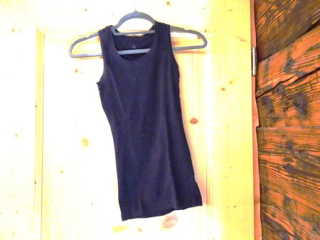 Dunkelblaues Basic Top Baumwolle Chicorée Gr. XS - 2603129