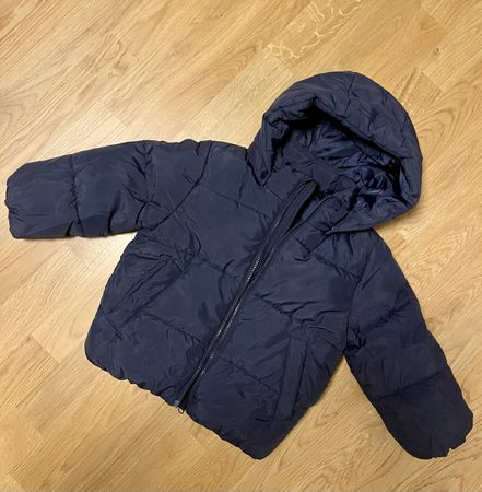 Winterjacke, dunkelblau, Gr. 98/104