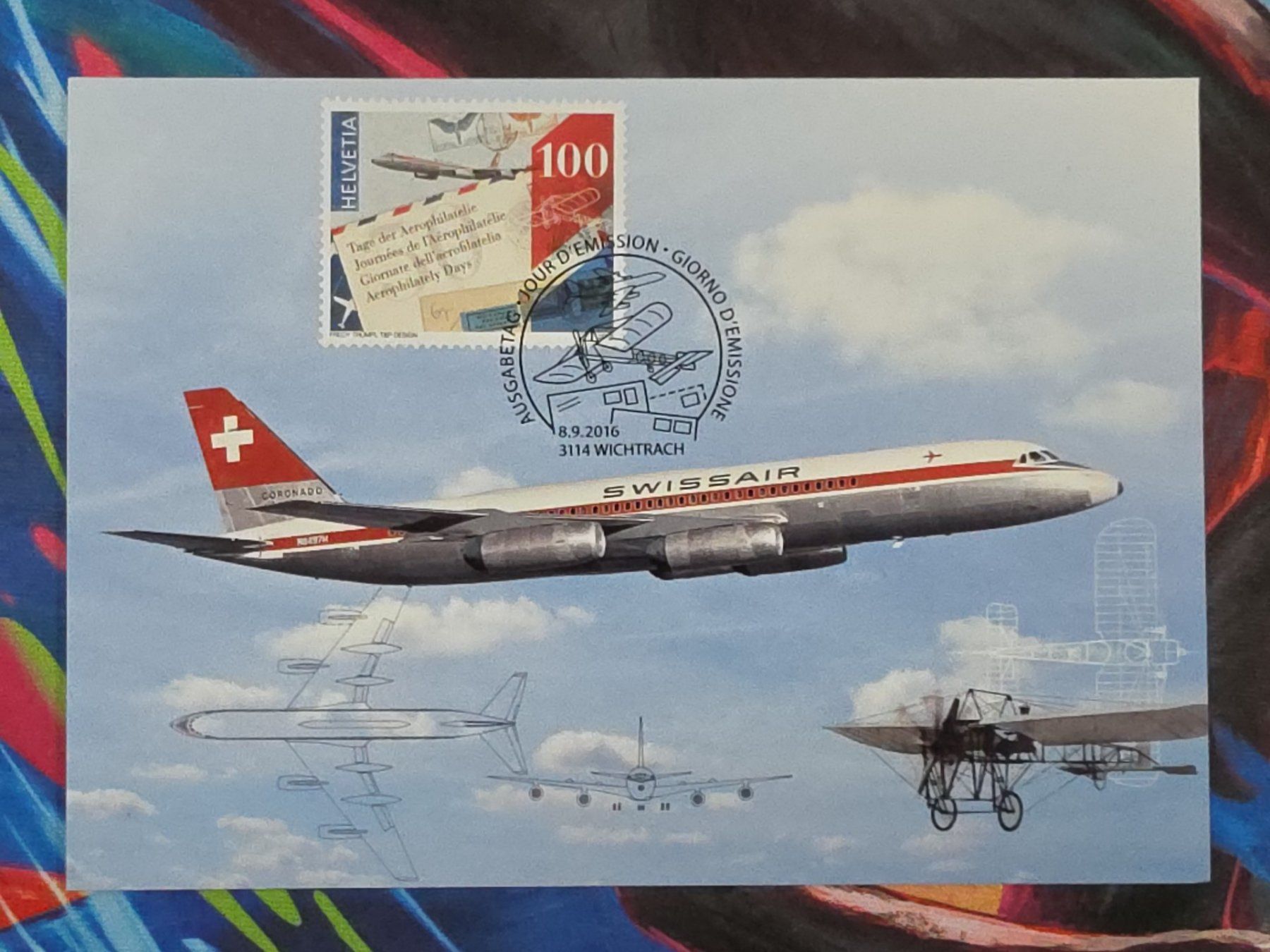 Cartoline postali: CL26 Carte Postale + Timbre Suisse 2009 – Usato da Cousset venduto da Patrick_Collections
