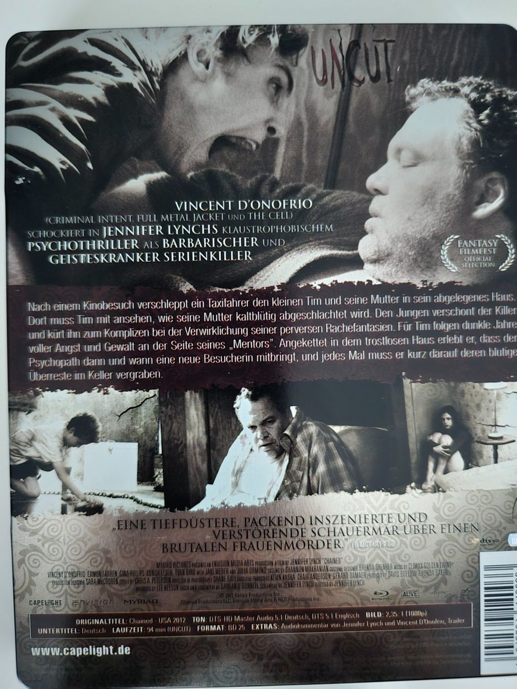 Tutti i DVDs: CHAINED - STEELBOOK – Usato da Buchrain venduto da reloca 1