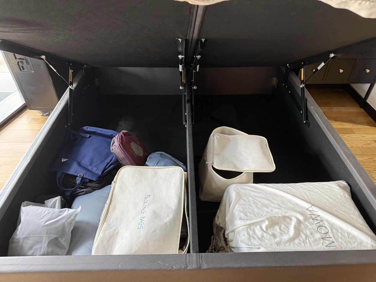 Letti: Boxspringbett King-Size mit grossem Stauraum inkl. Matratze – Usato da Dübendorf venduto da hjsler 2