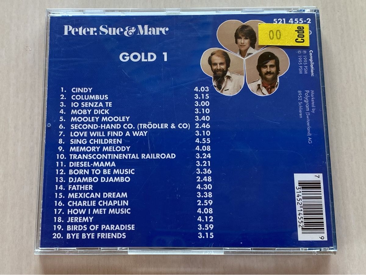 CDs: Peter, Sue & Marc - Gold 1 CD – D'occasion à Oberried Brienz par Chyara 1