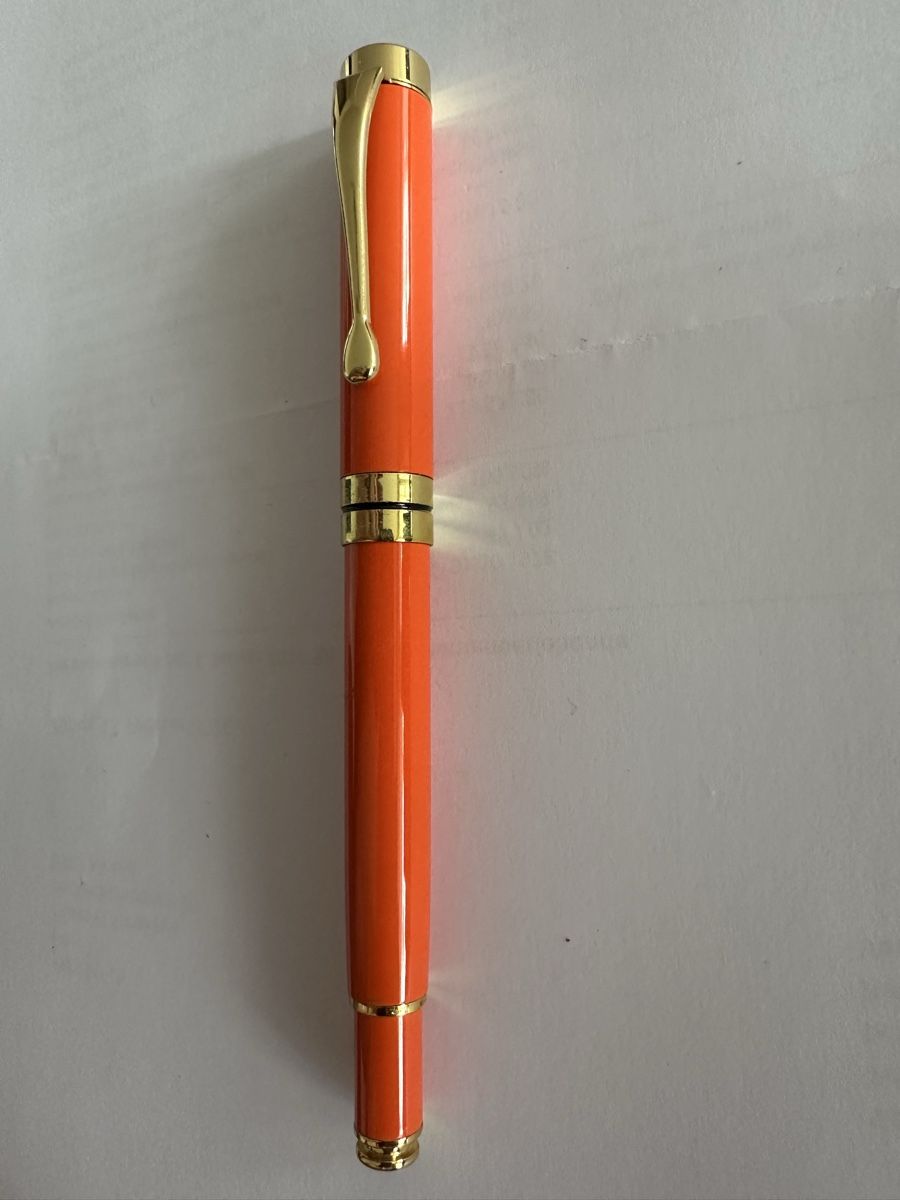 Penna & Evidenziatori: Orange Metall Rollerball mit Goldakzenten – Nuovo e nell'imballaggio originale da Kloten venduto da digi-Galaxy 1