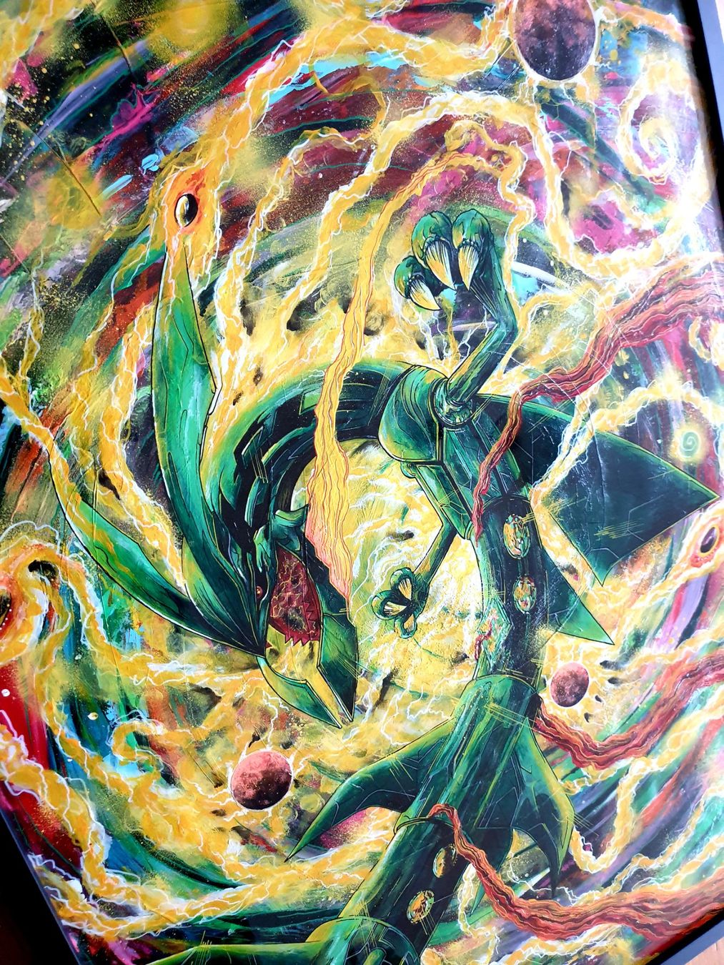 Pokémon Sammelbilder & Trading cards: Rayquaza Mega Evolution orig. Artwork – Neu (gemäss Beschreibung) aus Urnäsch von Nakamotix 3