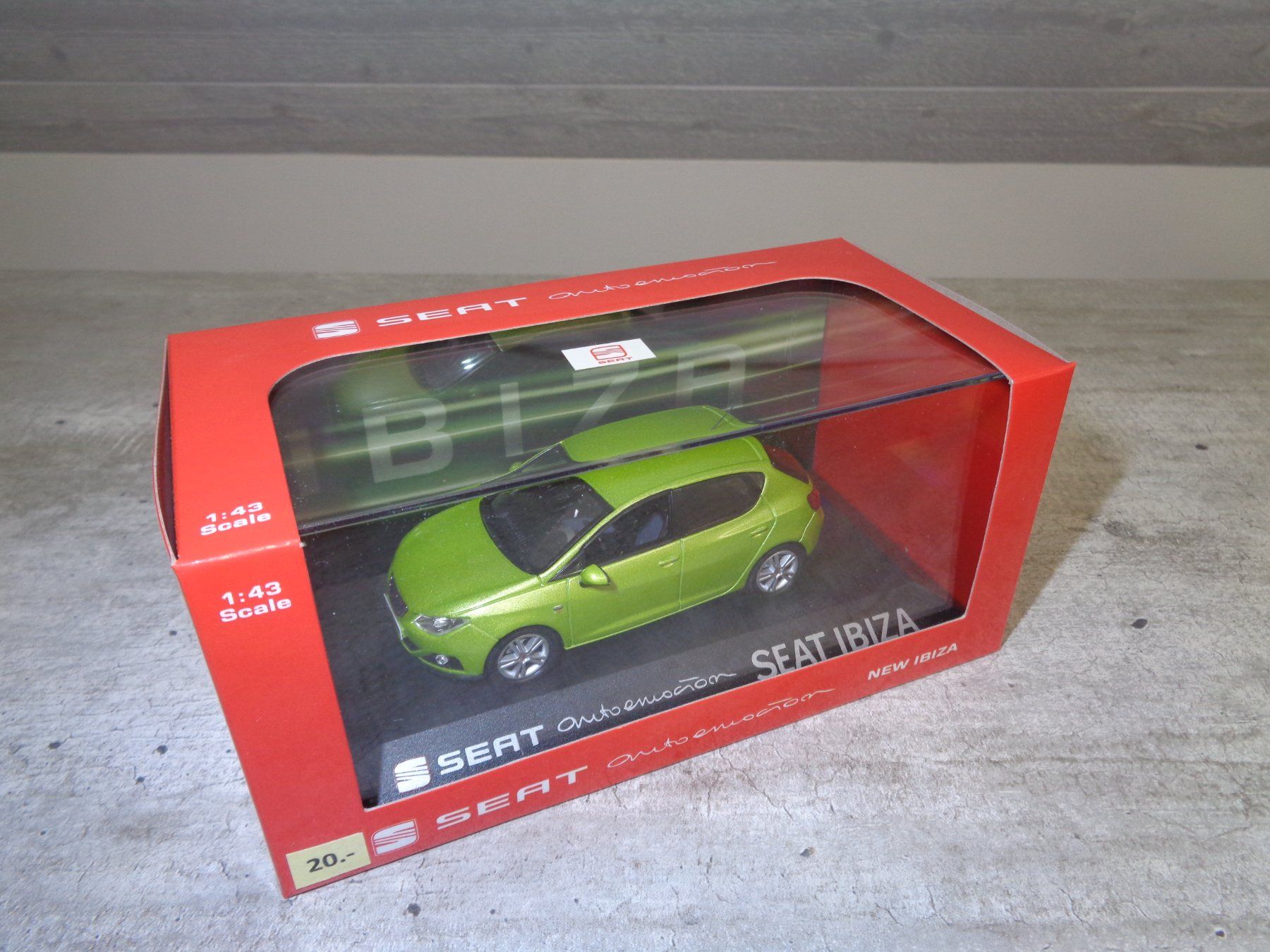 Seat Modellini d'auto: Fischer 1:43 Seat Ibiza – Nuovo e nell'imballaggio originale da Reconvilier venduto da rallycar 4