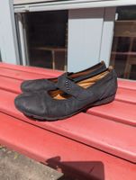 Schwarze Gabor Herbst Ballerinas, Gr. 37.5, Top Zustand