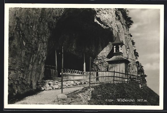 Cartes postales: Wildkirchli, Blick auf das Wildkirchli m – D'occasion à Berlin par bartko-reher