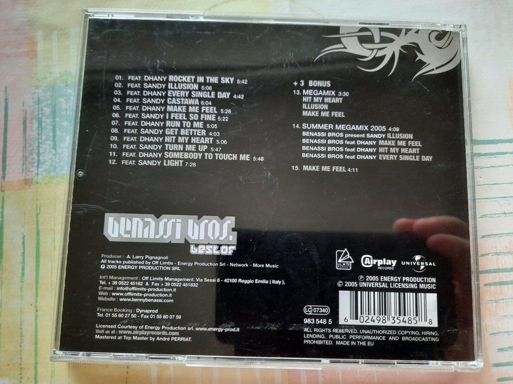 CD: CD Benassi Bros - Best of – Usato da Pully venduto da bro_n52j 1