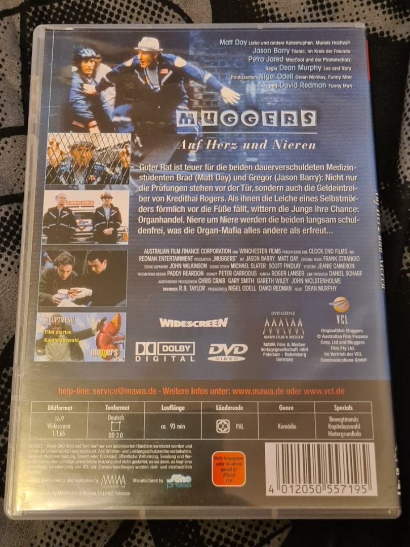 Tutti i DVDs: Muggers Auf Herz und Nieren – Nuovo (secondo la descrizione) da Oberkirch LU venduto da ThE_CoLLecTor666 1