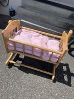 Puppenwiege Holz