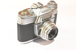 Voigtländer Bessamatic Kamera mit zwei Objektiven