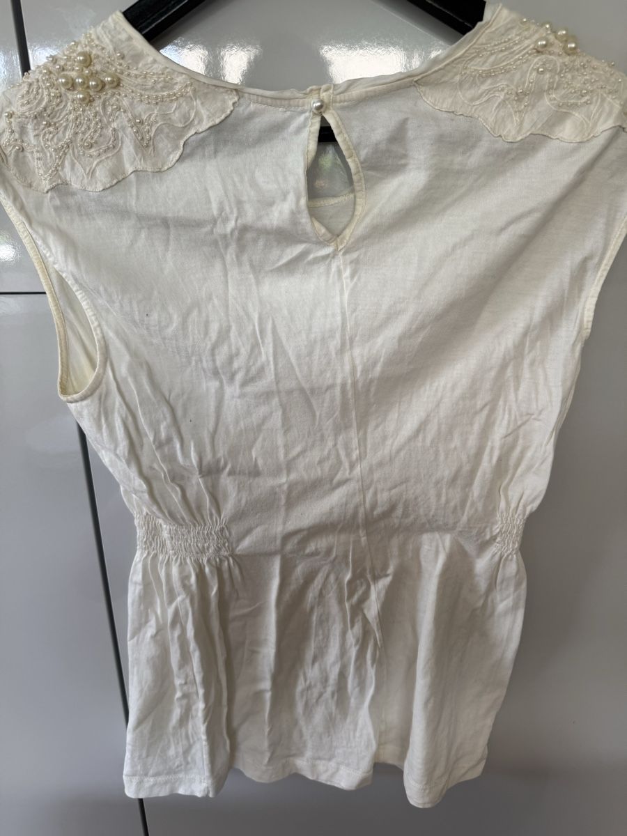 Zara T-Shirts: Zara Collection Shirt, Gr. M, weiss – Gebraucht aus Küsnacht ZH von ToddyGinger 7