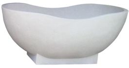 Badewanne Freistehend Bad Wanne Terrazzo Stein Basin Becken