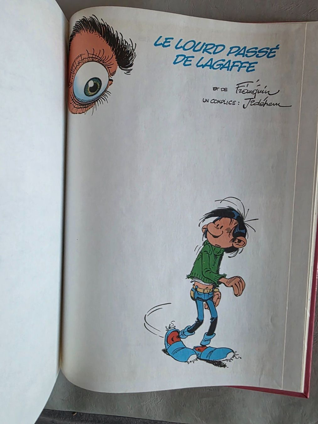 Fumetti: Comic - Gaston - Le Lourd passé de lagaffe - 1986 – Usato da Walterswil BE venduto da Lonitti 1