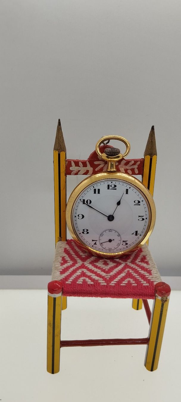 Orologi: montre de poche dorée – Usato da La Chaux-de-Fonds venduto da jac_9llg 1