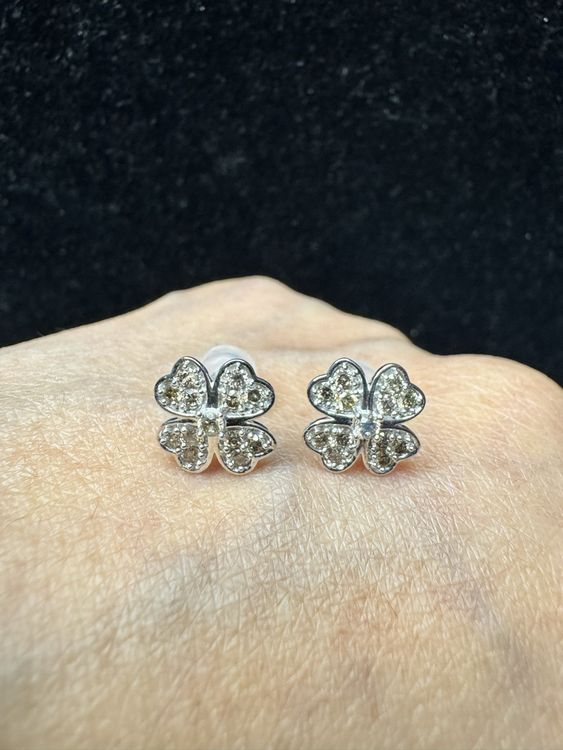 ONE ELEMENT Paar Ohrhänger »0.25 Ct Diamant Brillant Ohrringe