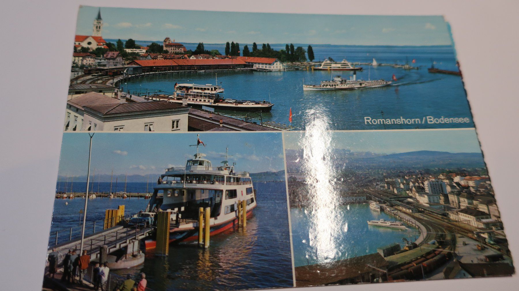 Ansichtskarten: Romanshorn Bodensee 1968 – Gebraucht aus Cormoret von Pascalll2001 1