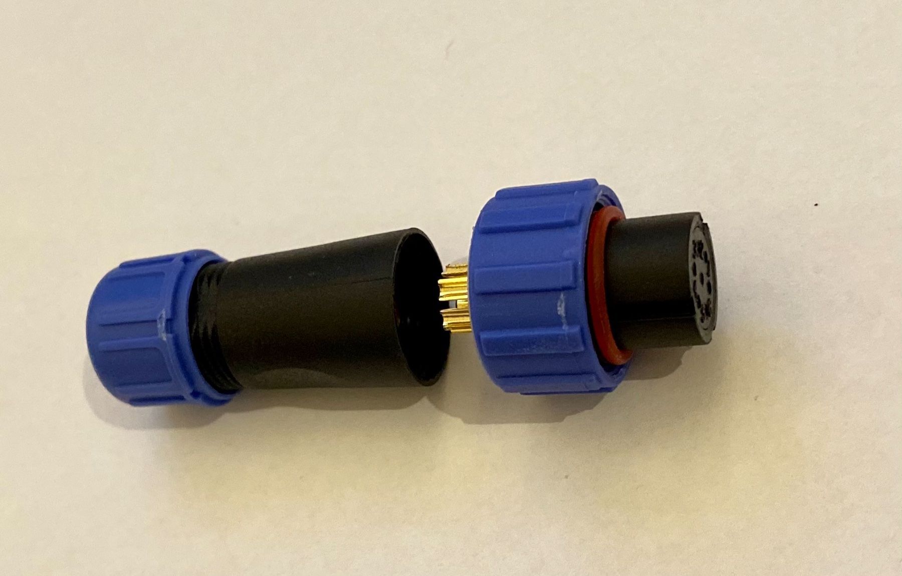 Elettrotecnica: Connecteurs étanches IP68 / 6 Pin / SP13 – Nuovo (secondo la descrizione) da Genève venduto da RVA_GVA 2