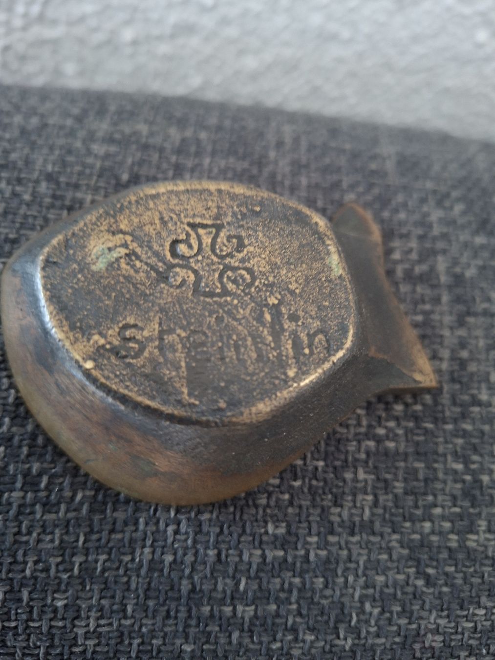 Portacenere: Aschenbecher bronze vintage steinlin – Usato da Niederlenz venduto da bagua1 1