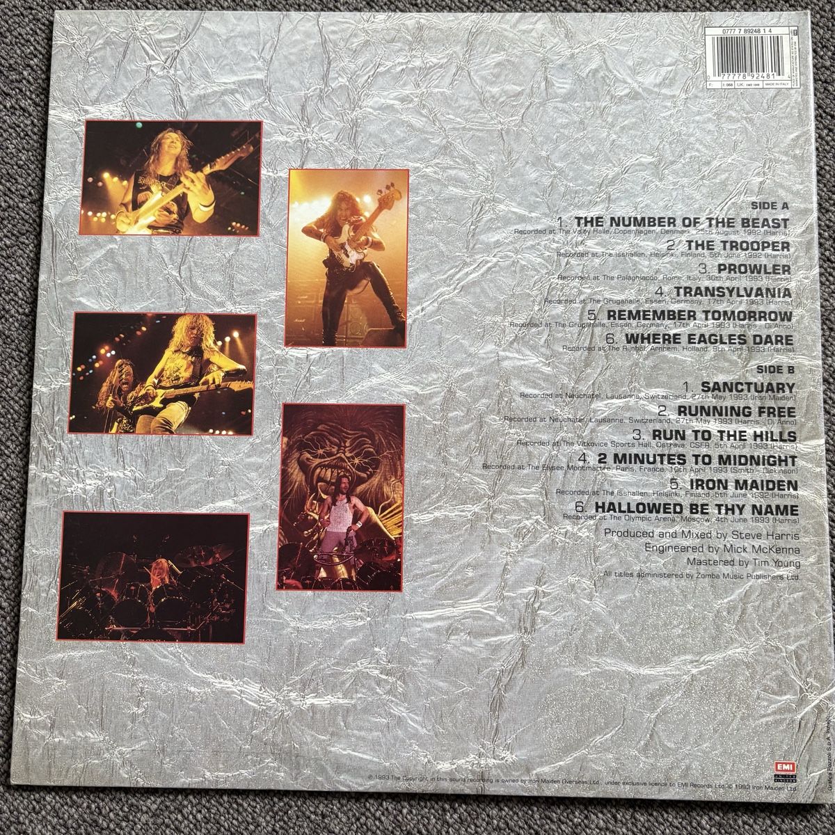 Dischi in vinile: Iron Maiden - A Real Dead One - Vinyl – Usato da Guntershausen venduto da Simone_75 3