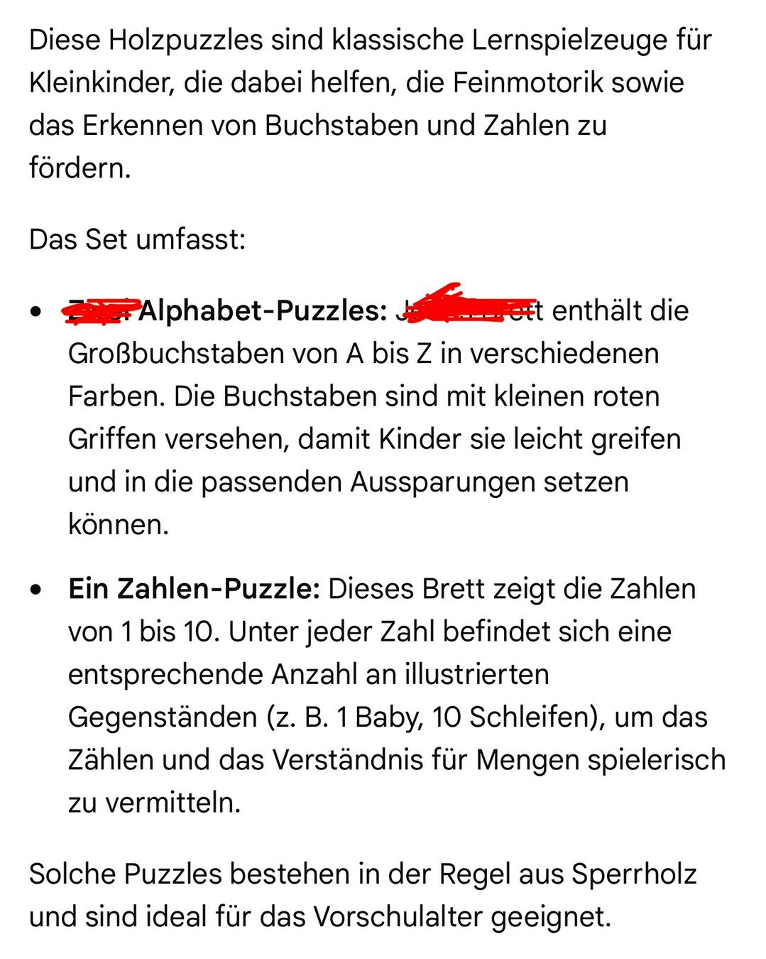 Puzzles: Holzpuzzles Set – D'occasion à Herzogenbuchsee par zukerka 1