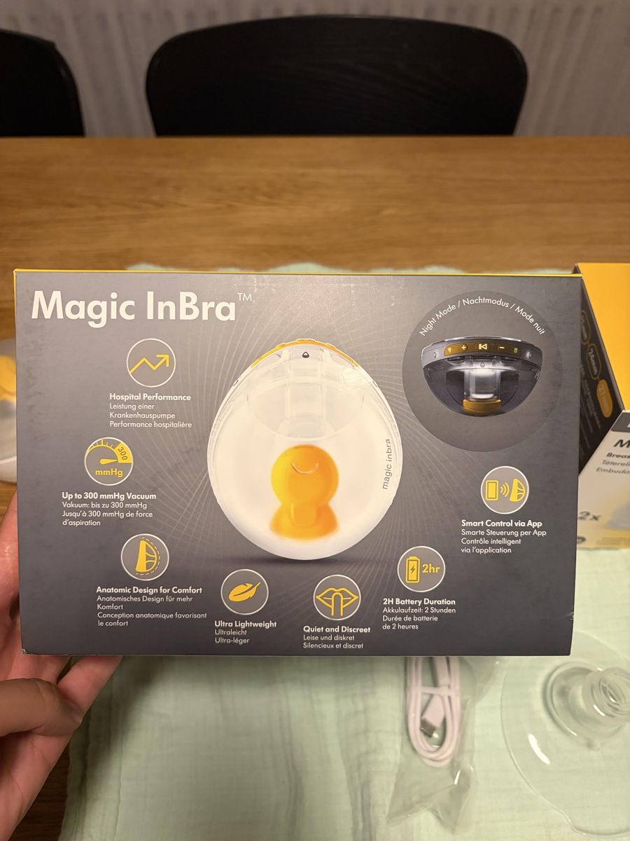 Medela Accessoires pour allaitement: Medela Magic InBra tragbare Einzelpumpe  – Neuf (Voir description) à Zürich par don_d7sq 3