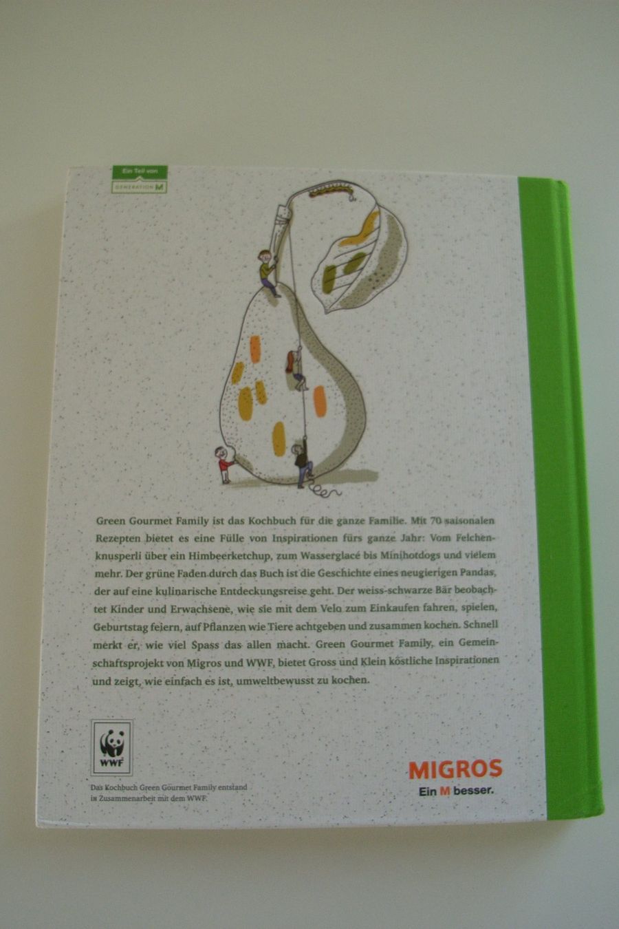 Libri: GREEN GOURMET MIGROS KINDER KOCHBUCH mit WWF – Usato da Zürich venduto da splux 2