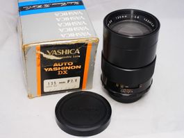 Neu Yashinon DX 135mm 2.8 M42 Yashica Tomioka OVP #v2