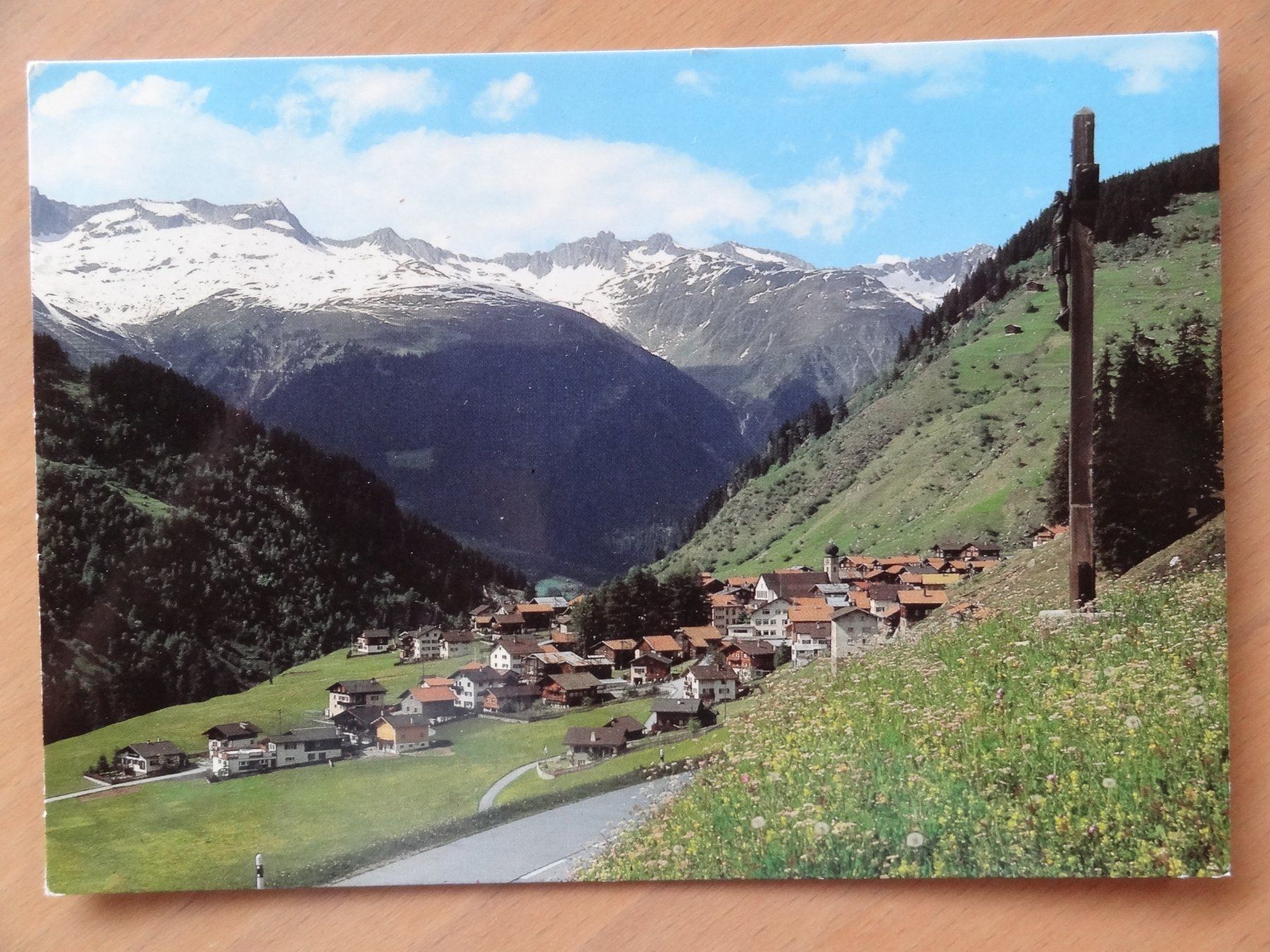 Cartoline postali: Curaglia - Val Medel - GR – Usato da St Léonard venduto da Riglin