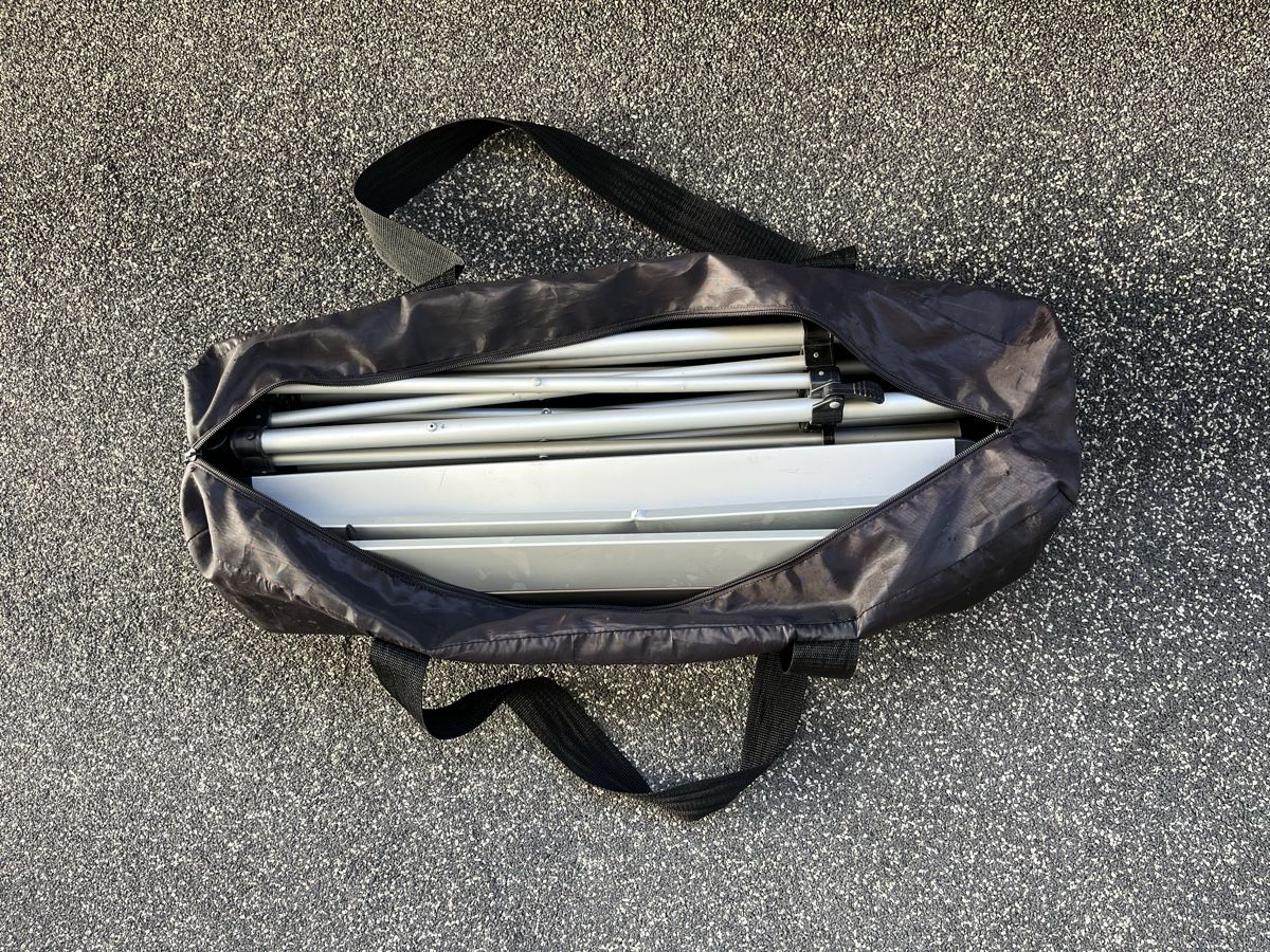 Set di tavolo e panche: 2x Campingstühle mit Aluminium Campingtisch – Usato da Baden venduto da zi_ai 3