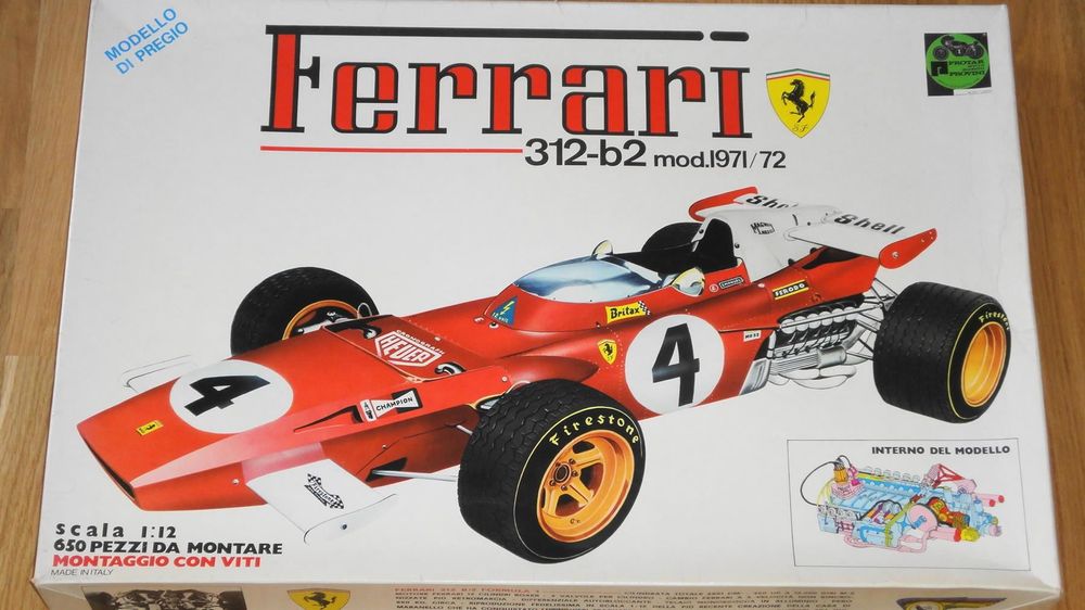 Protar Ferrari 312-b2 1971/72 1:12 | Kaufen auf Ricardo