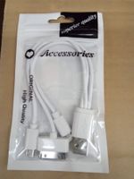 3-in-1 Kabel Weiss, plastik, 30pin, 8pin lightning, microusb