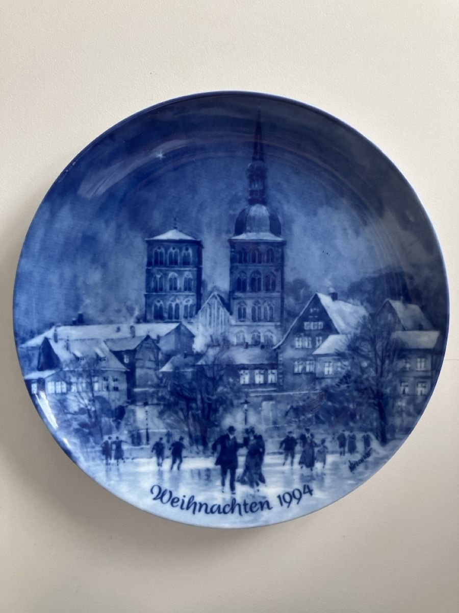Piatti: Berlin Design Teller 1994 - Weihnachtsabend in Stralsund – Nuovo (secondo la descrizione) da Niederglatt ZH venduto da maggie25