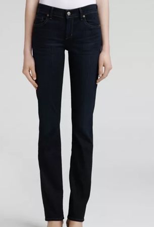 Citizens of Humanity Ava Low Rise Straight Leg Jeans 