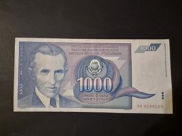 Yougoslavie 19911.000 dinara P110