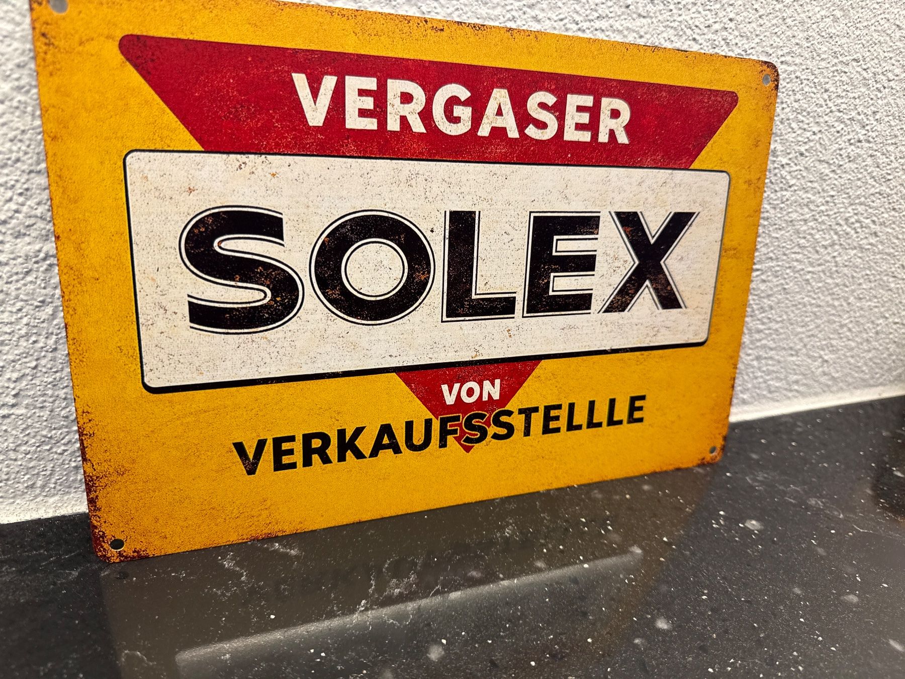 Schilder: Velo SOLEX Design Vintage Tafel NEU ! SCHILD! GAME OVER! – Neu und originalverpackt aus Seon von Aaargauer01 3