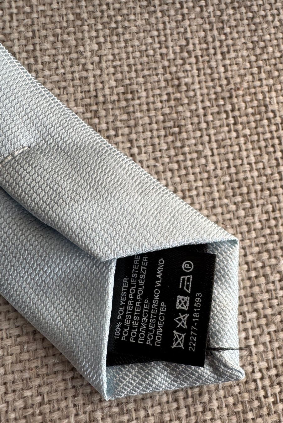 Cravatte: C&A Canda Krawatte, Pastell hellblau, necktie – Usato da Winterthur venduto da YaV 3