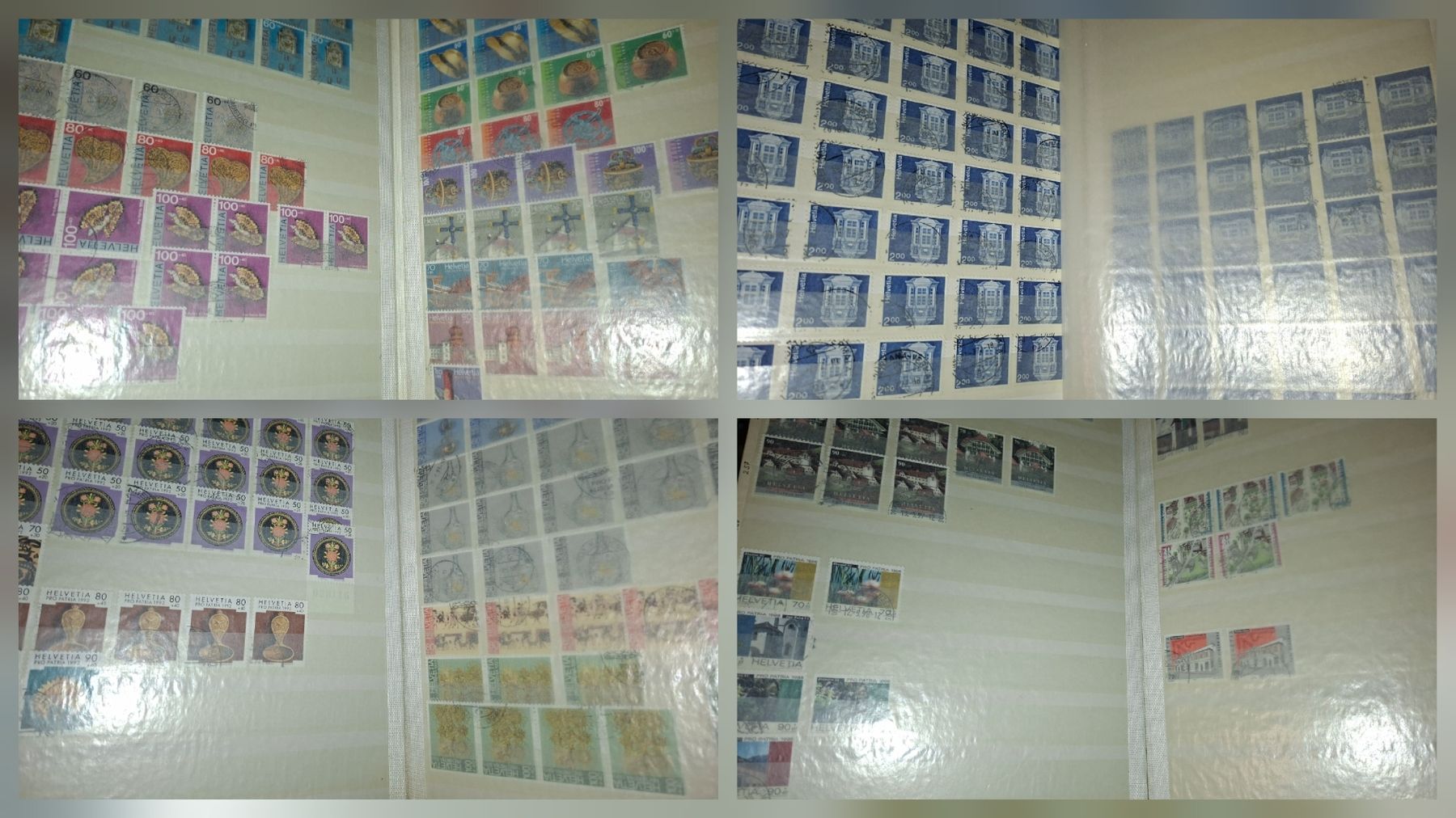 Tutti i francobolli: dublettensammlung Pro Patria  – Usato da Balgach venduto da SIMEON27 1