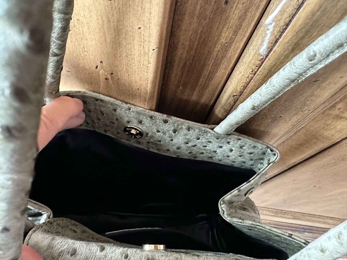 Borse da donna: Vintage Marken Damentasche Silvano Biagini – Usato da Herbriggen venduto da Sehrazade 3