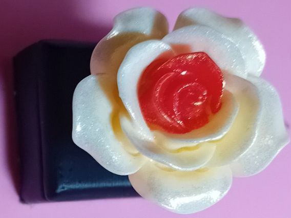 Anelli: modeschmuck ring,,verstellbar,,eine rose – Nuovo (secondo la descrizione) da Basel venduto da bij_5hqd