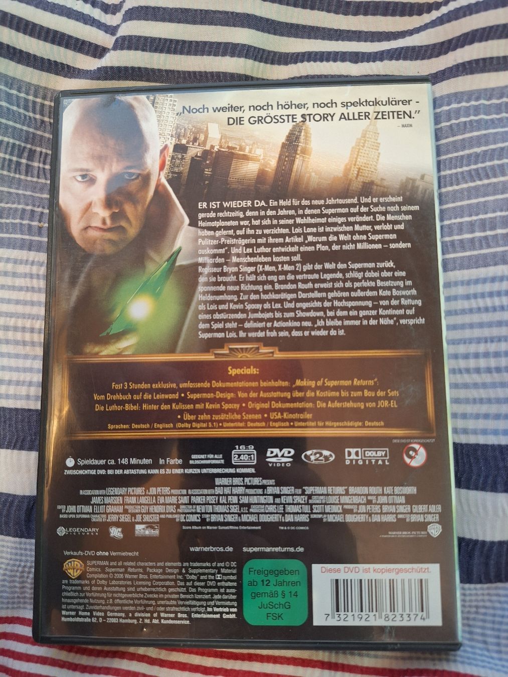 Tutti i DVDs: Superman Returns DVD - 2-Disc Edition – Usato da Volketswil venduto da sch_zly6 1