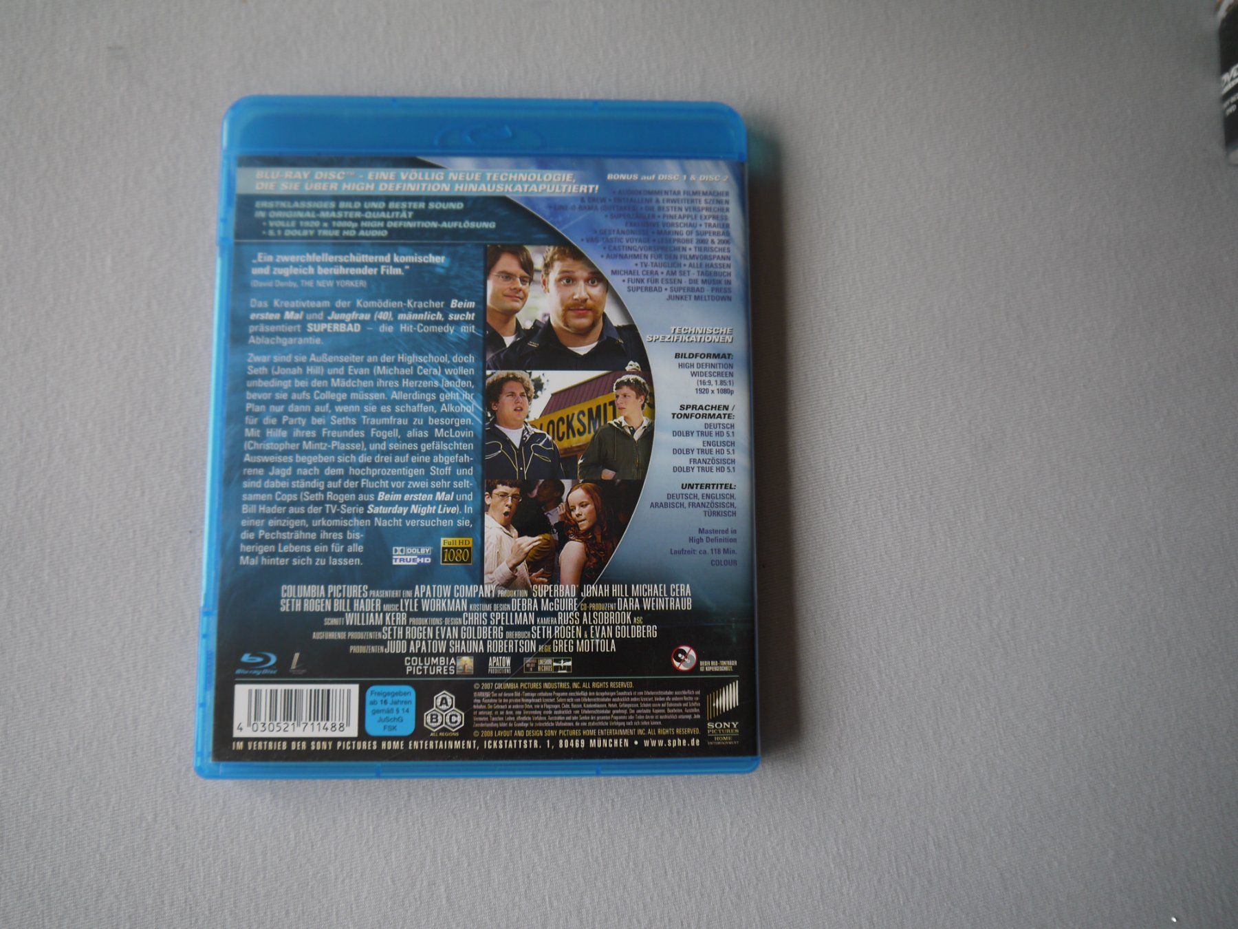 Tous les DVDs: SUPERBAD(2007) - uncut McLovin Edition 2 Discc – D'occasion à Hagendorn par Blaf 1